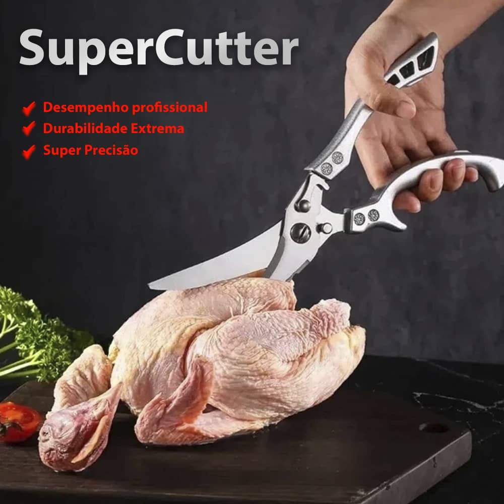 TESOURA SuperCutter - Aço Inoxidável de Alta Qualidade